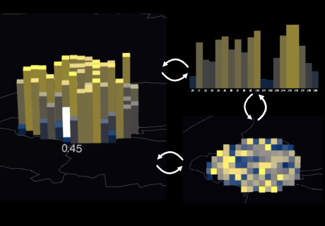 Immersive COVID visualization